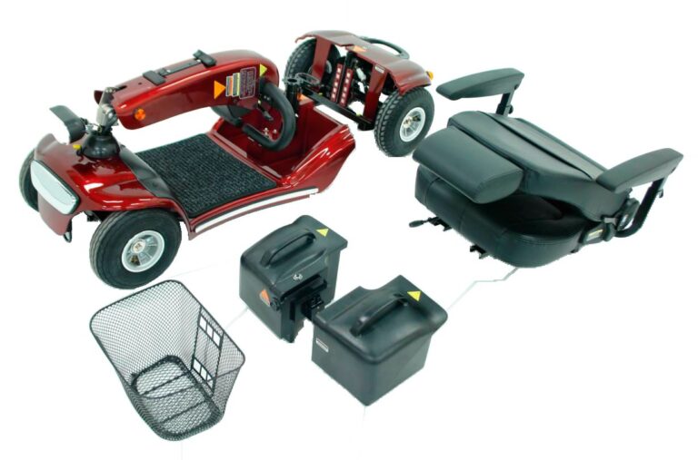 Scooter elettrico a ruote per anziani